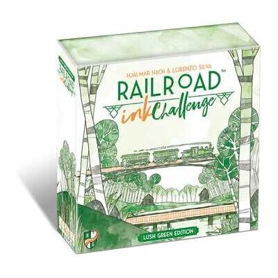 Horrible Guild Railroad Ink Challenge - Lush Green Edition Board Game Horrible Guild Railroad Ink Challenge - Lush Green Edition Board Game
