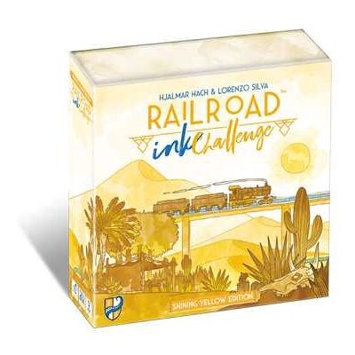 Horrible Guild Railroad Ink Challenge Yellow Board game Horrible Guild Railroad Ink Challenge Yellow Board game
