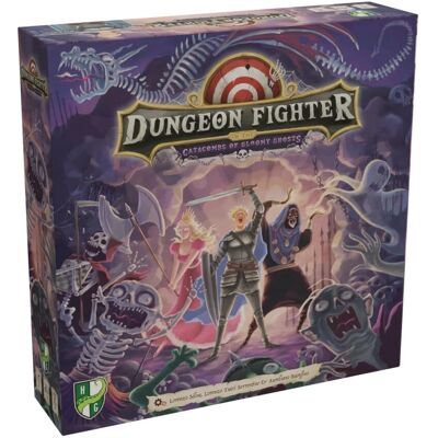 Dungeon Fighter dans les Catacombes des Fantômes Lugubres - Jeu de société Dungeon Fighter dans les Catacombes des Fantômes Lugubres - Jeu de société