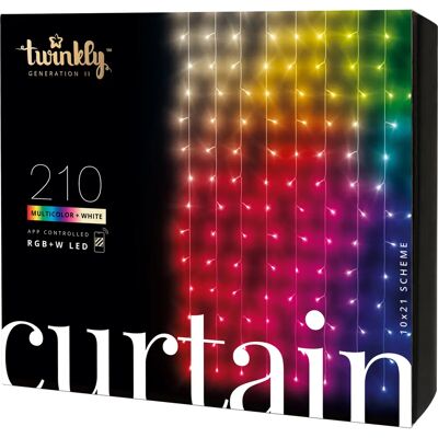 Twinkly Marka Model TWW210SPP-TEU - LED Zasłona Światła Twinkly Marka Model TWW210SPP-TEU - LED Zasłona Światła