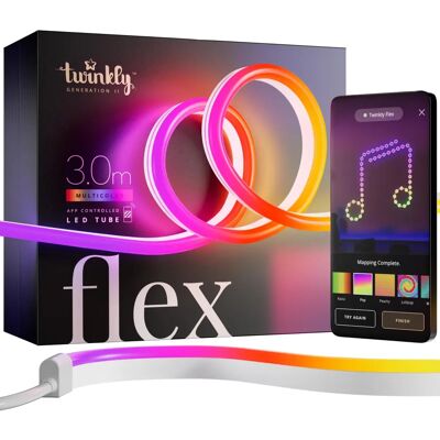 Twinkly - TWFL300STW-WUK - RGB LEDs - 3 m - LED light tube Twinkly - TWFL300STW-WUK - RGB LEDs - 3 m - LED light tube
