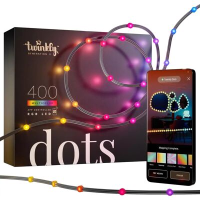 Twinkly - Dots Gen 2 - 400 LED - 20m - String Lights Twinkly - Dots Gen 2 - 400 LED - 20m - String Lights