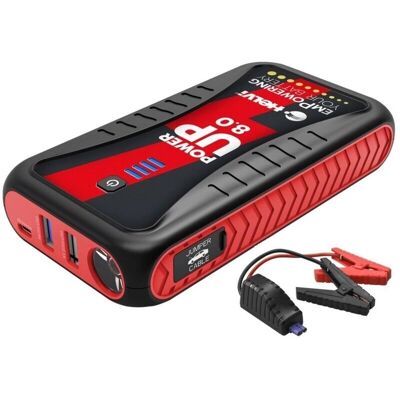 Helvi Power Up 8.0 - Multifunktions Starthilfe & Power Bank - 12V Helvi Power Up 8.0 - Multifunktions Starthilfe & Power Bank - 12V