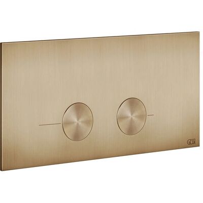 GESSI 54621 Warm Bronze - Betätigungsplatte für Viega Prevista GESSI 54621 Warm Bronze - Betätigungsplatte für Viega Prevista