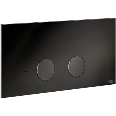 Gessi 54621 Placa de accionamiento negra PVD para Viega Prevista Gessi 54621 Placa de accionamiento negra PVD para Viega Prevista
