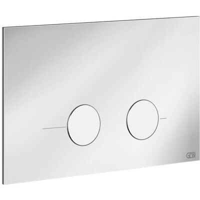Gessi 54619 Piastra di comando in chrome per WC Gessi 54619 Piastra di comando in chrome per WC