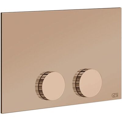 Gessi 54641 PVD de Cobre Placa de descarga para Tece - Placa de descarga Gessi 54641 PVD de Cobre Placa de descarga para Tece - Placa de descarga