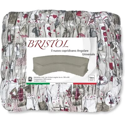 TEX FAMILY Pokrowiec na sofę narożną Bristol - Styl Tiroleski TEX FAMILY Pokrowiec na sofę narożną Bristol - Styl Tiroleski