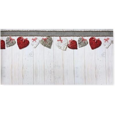 TEX FAMILY - Runner - 50x80 - Hearts - Rug TEX FAMILY - Runner - 50x80 - Hearts - Rug