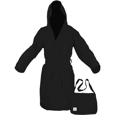 TEX FAMILY - poddy - Noir - L - Peignoir - Publicité TEX FAMILY - poddy - Noir - L - Peignoir - Publicité