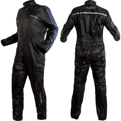 A-PRO - Tuta Impermeabile - Bleu - XXL - Combinaison pluie - Publicité A-PRO - Tuta Impermeabile - Bleu - XXL - Combinaison pluie - Publicité
