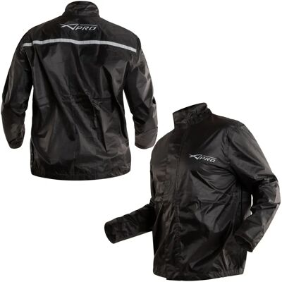 A-PRO - Giacca Antiacqua - Noir - XS - rain jacket - Publicité A-PRO - Giacca Antiacqua - Noir - XS - rain jacket - Publicité