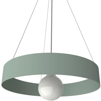 Lumicom Halo Lámpara de Techo - Verde Glacial - 40cm - Lámpara Suspendida Lumicom Halo Lámpara de Techo - Verde Glacial - 40cm - Lámpara Suspendida