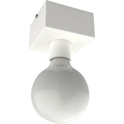 Lumicom Boston s Lampada da Soffitto - Metallo, Bianco Opaco, 10x10cm Lumicom Boston s Lampada da Soffitto - Metallo, Bianco Opaco, 10x10cm