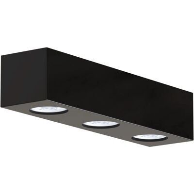 Lumicom Manhattan Lampada da Soffitto - GU10, 33W, Nero - Interni Lumicom Manhattan Lampada da Soffitto - GU10, 33W, Nero - Interni