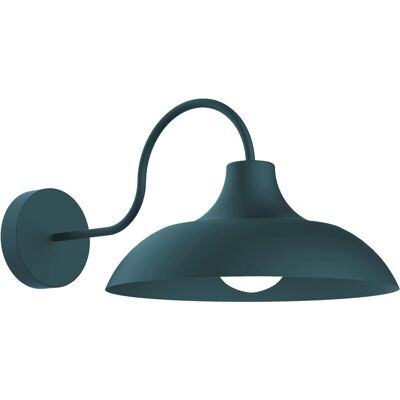 Lumicom Parigina Lámpara de Pared - Metal, Azul, 30cm Lumicom Parigina Lámpara de Pared - Metal, Azul, 30cm