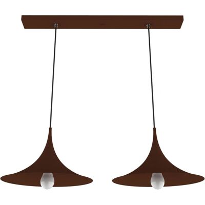 Lumicom Louie Corten Deckenleuchte - Innen Modern Gebogenes Design Lumicom Louie Corten Deckenleuchte - Innen Modern Gebogenes Design