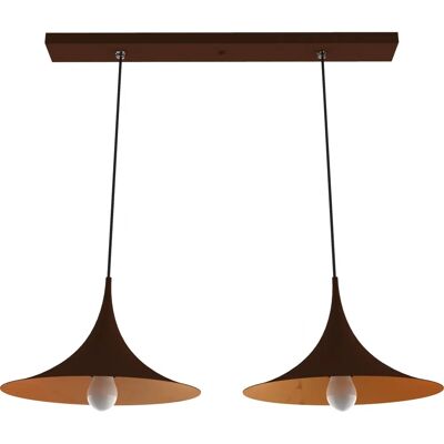 Lumicom Louie Schienenspot - E27, Metall, Cortenbraun Lumicom Louie Schienenspot - E27, Metall, Cortenbraun