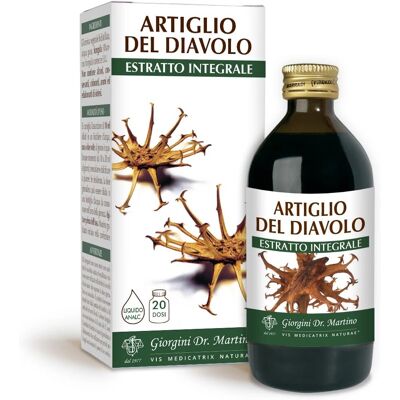 Dr. Giorgini Artiglio del Diavolo Extracto 200ml - Soporte Articular y Digestivo Dr. Giorgini Artiglio del Diavolo Extracto 200ml - Soporte Articular y Digestivo
