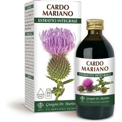 Extracto de Cardo Mariano de Giorgini Dr. Martino - Apoyo Hepático - 200ml Extracto de Cardo Mariano de Giorgini Dr. Martino - Apoyo Hepático - 200ml