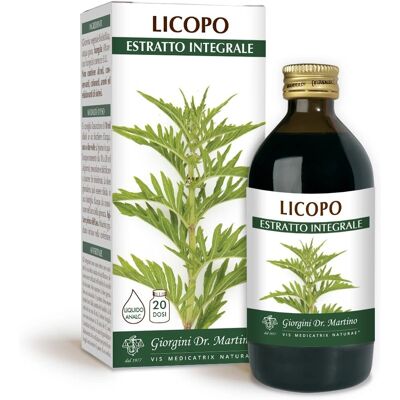 Giorgini Lycopo Extracto Completo - Suplemento Herbal 200ml Giorgini Lycopo Extracto Completo - Suplemento Herbal 200ml