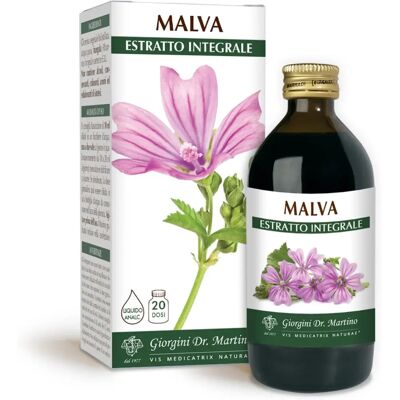 Dr. Giorgini Malva Extracto - Apoyo digestivo - 200ml Dr. Giorgini Malva Extracto - Apoyo digestivo - 200ml