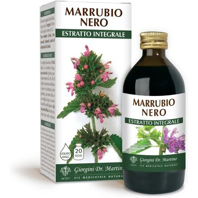 Dr. Giorgini Marrubio Negro Extracto - Apoyo Respiratorio - 200ml Dr. Giorgini Marrubio Negro Extracto - Apoyo Respiratorio - 200ml