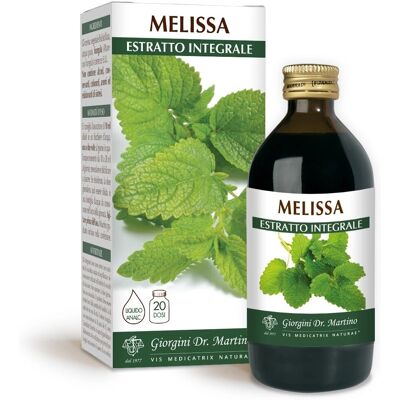 Giorgini Extracto de Melissa 200ml - Suplemento para Bienestar Mental Giorgini Extracto de Melissa 200ml - Suplemento para Bienestar Mental