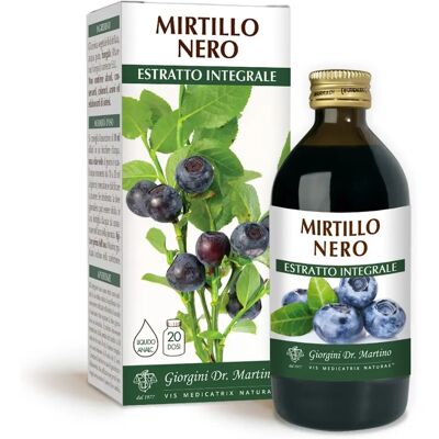 Dr. Giorgini Extracto de Arándano Negro - Salud Urinaria - 200ml Dr. Giorgini Extracto de Arándano Negro - Salud Urinaria - 200ml