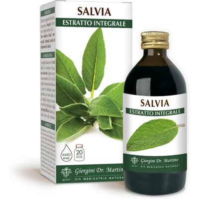 Extracto de Salvia Dr. Giorgini - Suplemento Natural - 200ml Extracto de Salvia Dr. Giorgini - Suplemento Natural - 200ml