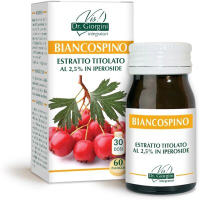 Giorgini Dr. Martino Biancospino Estratto - Supporto Cardiovascolare - 60 Pastiglie Giorgini Dr. Martino Biancospino Estratto - Supporto Cardiovascolare - 60 Pastiglie