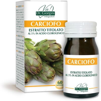 Estratto di Carciofo Dr. Giorgini 60 Pastiglie - Integratore Alimentare Estratto di Carciofo Dr. Giorgini 60 Pastiglie - Integratore Alimentare