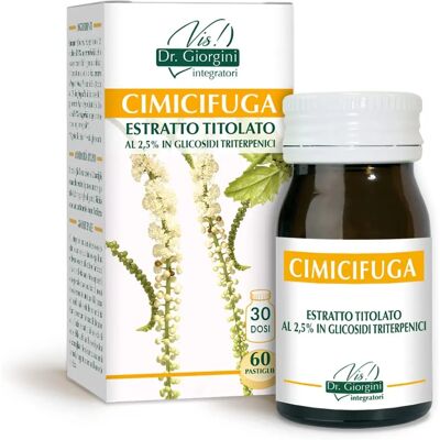 Estratto di Cimicifuga VIS GIORGINI - Supporto menopausa e ciclo - 60 Compresse Estratto di Cimicifuga VIS GIORGINI - Supporto menopausa e ciclo - 60 Compresse