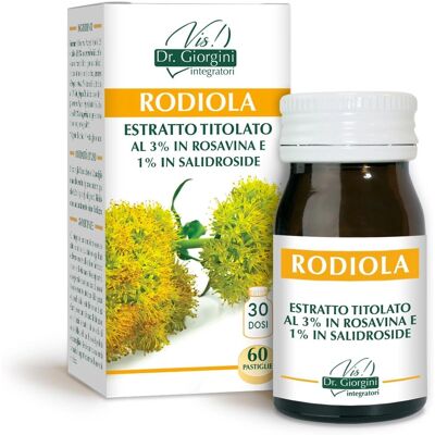 Estratto di Rhodiola Rosea Giorgini - 60 Compresse - Supporto umore ed energia Estratto di Rhodiola Rosea Giorgini - 60 Compresse - Supporto umore ed energia