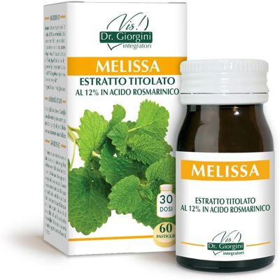 Estratto di Melissa Giorgini - Integratore con 12% di Acido Rosmarinico Estratto di Melissa Giorgini - Integratore con 12% di Acido Rosmarinico