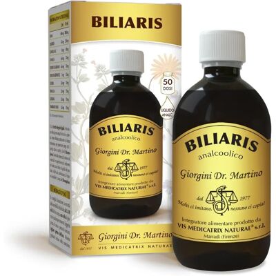 Giorgini Biliaris - Supporto alla Cistifellea - 500ml - Integratore per Fegato e Digestione Giorgini Biliaris - Supporto alla Cistifellea - 500ml - Integratore per Fegato e Digestione