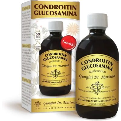 Dr. Giorgini Condroitin Glucosamina - Integratore Articolazioni 500ml Dr. Giorgini Condroitin Glucosamina - Integratore Articolazioni 500ml
