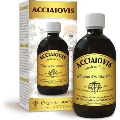 Dr. Giorgini Acciaiovis - Integratore di Ferro e Vitamine - 500ml Dr. Giorgini Acciaiovis - Integratore di Ferro e Vitamine - 500ml