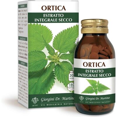 DR.GIORGINI SER-VIS SRL - Ortica Estratto Integrale Secco - 180 pastiglie DR.GIORGINI SER-VIS SRL - Ortica Estratto Integrale Secco - 180 pastiglie