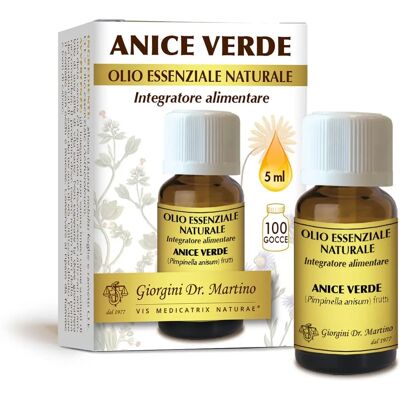 DR.GIORGINI SER-VIS SRL - ANICE VERDE - 5ML - olio essenziale DR.GIORGINI SER-VIS SRL - ANICE VERDE - 5ML - olio essenziale
