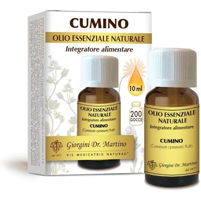 Dr. Giorgini Kumin Eterisk Olja - Stödjer Matsmältningen - 10ml Dr. Giorgini Kumin Eterisk Olja - Stödjer Matsmältningen - 10ml