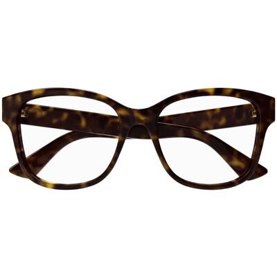 Gucci GG1340O Havana Square Eyeglasses - Eyeglasses Gucci GG1340O Havana Square Eyeglasses - Eyeglasses