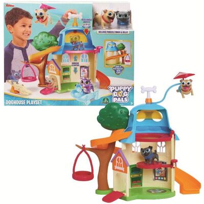 Giochi Preziosi Puy01000 ensemble de jeu - Maison et figurines Bingo & Rolly - Publicité Giochi Preziosi Puy01000 ensemble de jeu - Maison et figurines Bingo & Rolly - Publicité