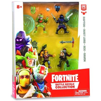 Giochi Preziosi G50Z06 - Fortnite 4 Figuren Squad Pack - Action Figures Giochi Preziosi G50Z06 - Fortnite 4 Figuren Squad Pack - Action Figures