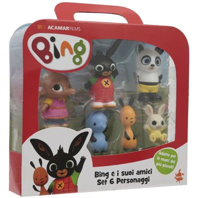Figurine jouet enfant Bing BNG07000 - Ensemble de 6 personnages Figurine jouet enfant Bing BNG07000 - Ensemble de 6 personnages