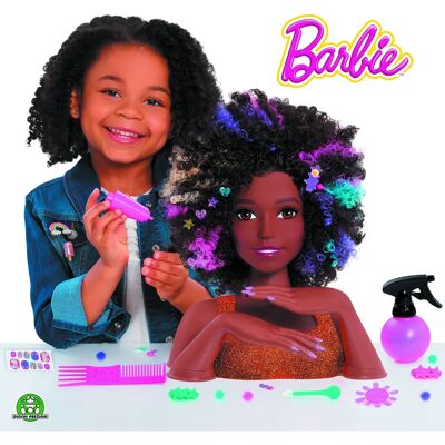 Giochi Preziosi Tête de Coiffure Africaine - Accessoire pour Poupée - Publicité Giochi Preziosi Tête de Coiffure Africaine - Accessoire pour Poupée - Publicité