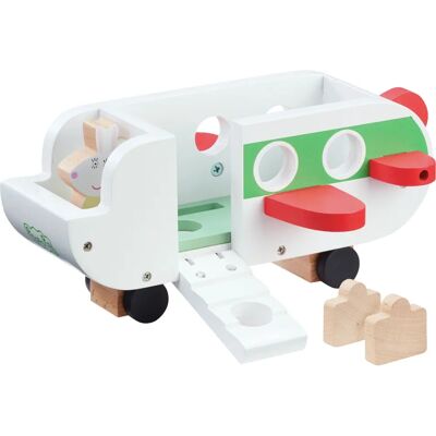 Avion en Bois Peppa Pig PPC66 - Véhicule de Jeu - Publicité Avion en Bois Peppa Pig PPC66 - Véhicule de Jeu - Publicité