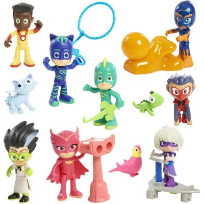 Ensemble de Figurines Deluxe PJ Masks Série 2 - 17 Pièces - Publicité Ensemble de Figurines Deluxe PJ Masks Série 2 - 17 Pièces - Publicité