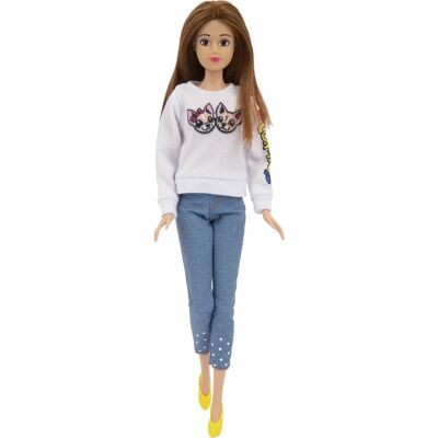 Me Contro Te Sofi mit Jeans - Modepuppe Me Contro Te Sofi mit Jeans - Modepuppe