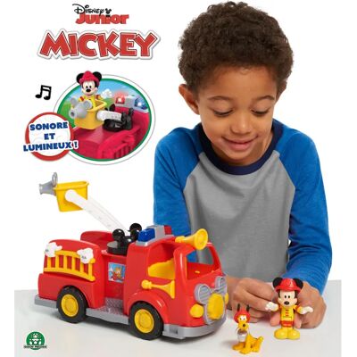 Disney MCC00 Camion de Pompiers Mickey - Véhicule de Jeu - Publicité Disney MCC00 Camion de Pompiers Mickey - Véhicule de Jeu - Publicité
